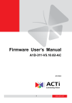 Firmware User`s Manual V5.10.02 - Video