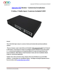 Aposonic R22 Review &ndash; Commercial installation