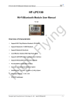 HF-LPC100 Wi-Fi/Bluetooth Module User Manual