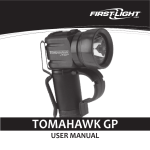 Tomahawk GP Users Manual  - First
