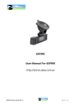 GSF991 User Manual For GSF991