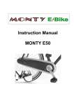 Instruction Manual MONTY E50