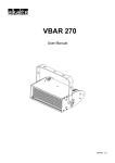 VBAR 270 User Manual