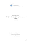 Data Collection Analysis and Management System