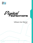 Digital Synsations Manual