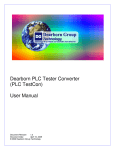 Dearborn PLC Tester Converter (PLC TestCon) User Manual