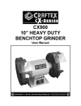 CX900 10” HEAVY DUTY BENCHTOP GRINDER