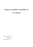 Penpower Scan2PDF & Scan2PDF Lite User Manual
