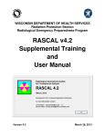 RASCAL v4.2 Supplemental Training and User Manual