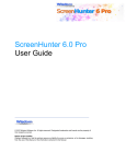 ScreenHunter Help File - User Guide