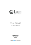 User Manual - Leon Software