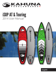 iSUP Owners Manual - Kahuna Paddleboards