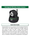 Homeguard Wireless Home Camera