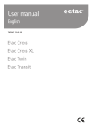 User manual