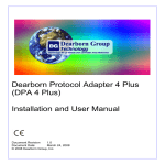 DPA 4 Plus Installation & User Manual