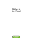 MR-Servo8 User Manual(Eng).