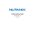 Field Installation Guide - Virtualization solution with a nuts