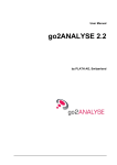 User Manual go2ANALYSE 2.2 - HIK