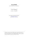 StarFISH User Manual