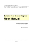 User Manual - Square Meals