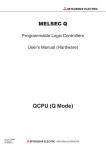 High Performance Model QCPU(Q Mode)User`s Manual(Hardware