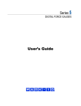 Series 5 User`s Guide - Mark-10