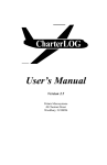 CharterLog User`s Manual
