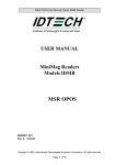 OPOS User Manual