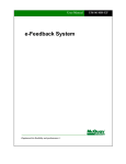 McQuay e-Feedback User Manual