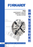 Forkardt Manualchuck Manual PSA