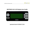 MEITRACK A21 LCD Display User Guide