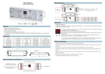 SR-2303B User Manual - Sunricher Lighting Control
