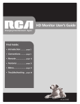 HD Monitor User`s Guide