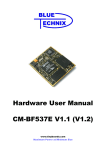 Blackfin CM-BF537E Hardware User Manual