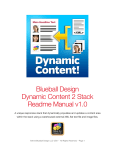 Blueball Dynamic Content 2 v1.0 User Manual