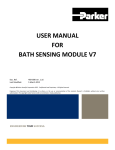 USER MANUAL FOR BATH SENSING MODULE V7