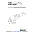 AEMC Instruments AEMC SL206 Current Transformer Manual