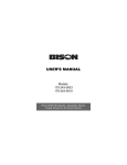 USER`S MANUAL - Bison Gear and Engineering Corporation