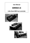 User manual for LG2, LGX2 and LGM2