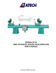 norma-02 sa semi-automatic double head miter saw user`s manual
