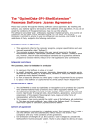 Freeware Software License Agreement