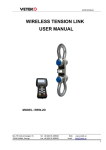 WIRELESS TENSION LINK USER MANUAL