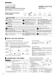 Gear Position Monitor USER`S MANUAL
