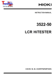 3522-50 LCR HiTESTER