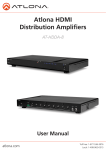 Atlona HDMI Distribution Amplifiers