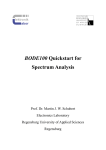 BODE100 Quickstart for Spectrum Analysis