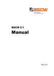 BSCW User Manual