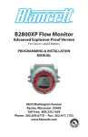 Blancett B2800 Explosion Proof Manual (Advanced) PDF