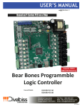 Bear Bones Programmble Logic Controller