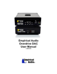 Overdrive® DAC User Manual